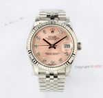 Rolex Oyster Perpetual Datejust 31 Salmon Face with diamonds Swiss Super Clone Watch